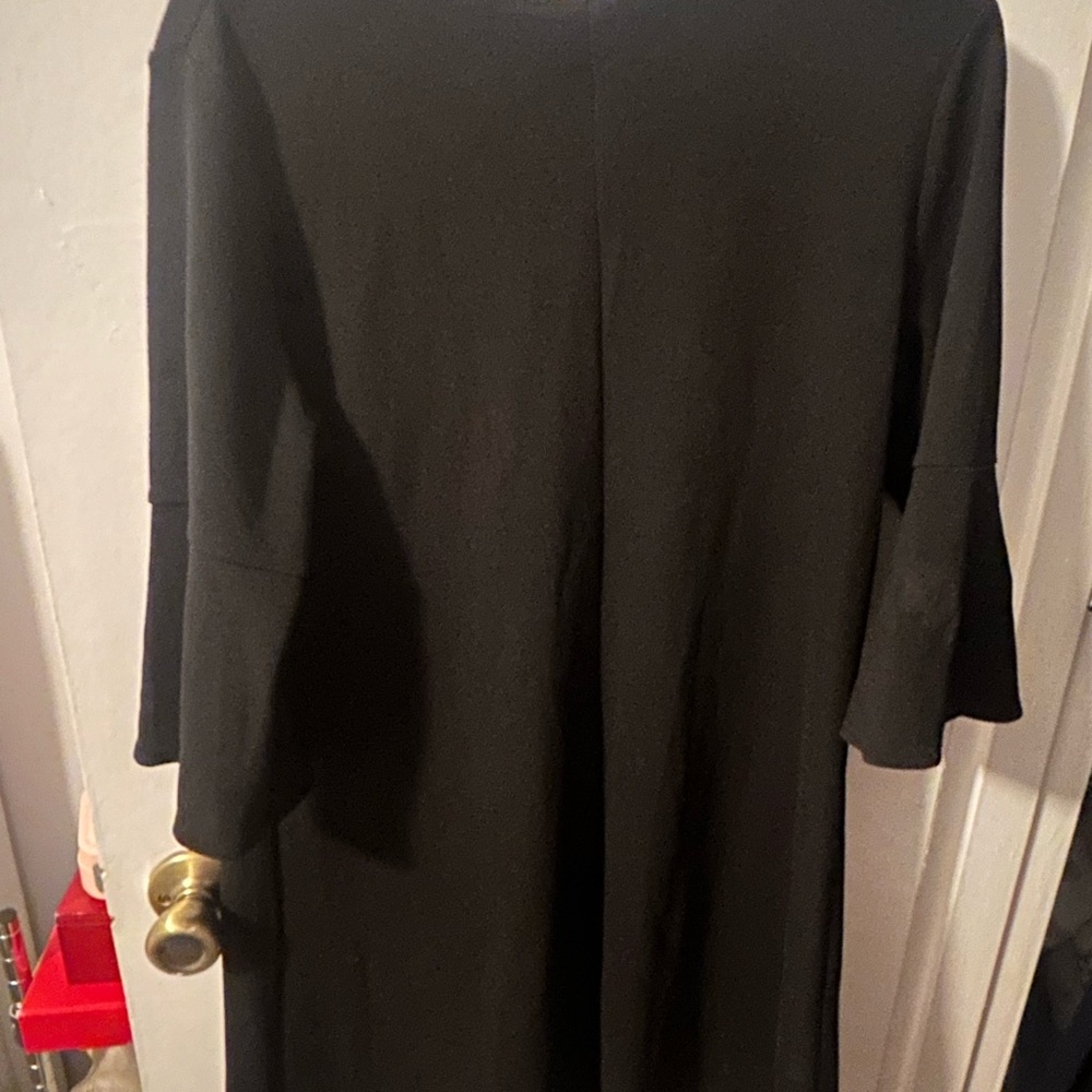 Philosophy Elegant Black Zipper Dress